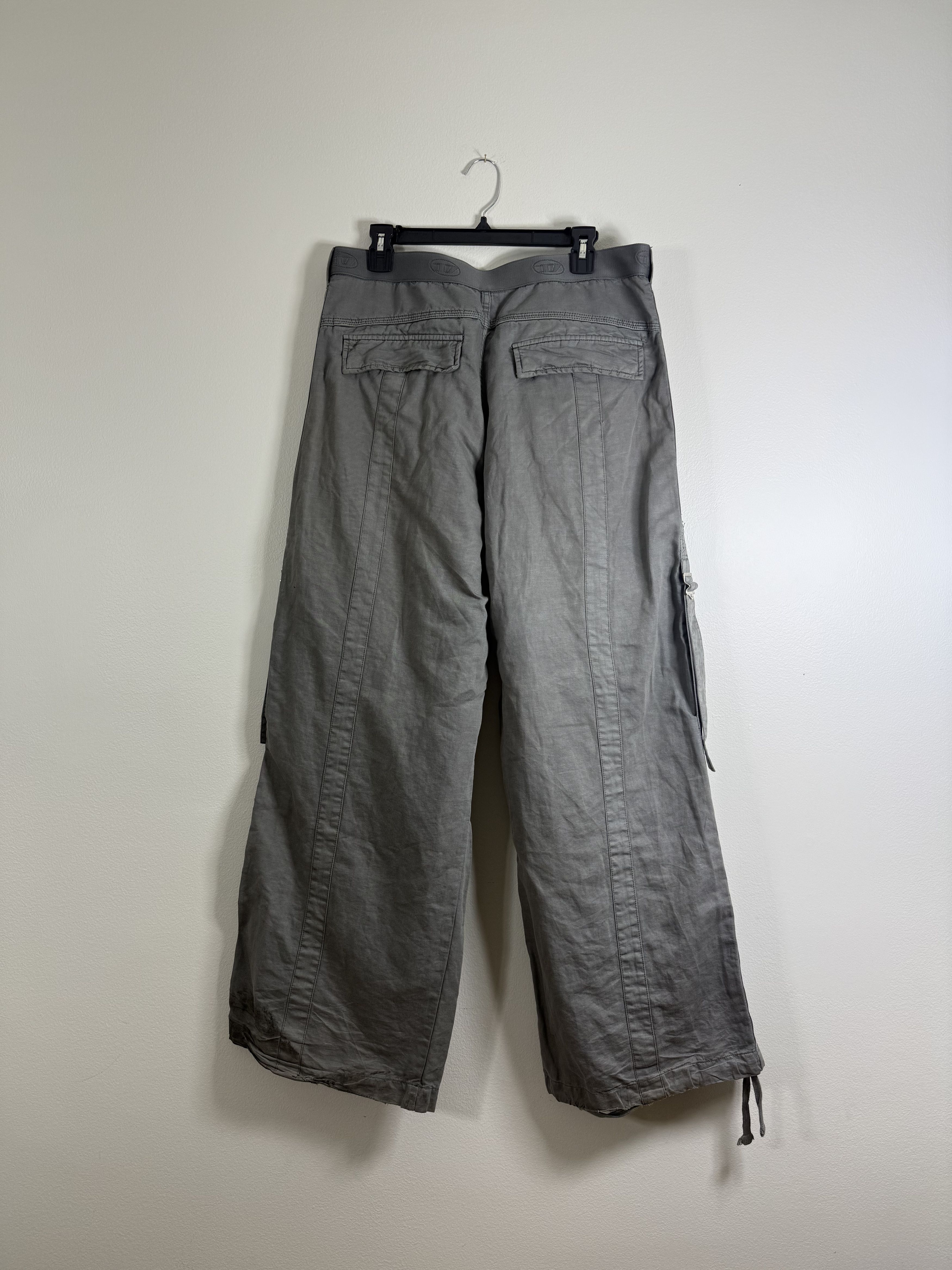 Diesel Gray Washed Belted Cargos Size US 32 / EU 48 - 3 Thumbnail