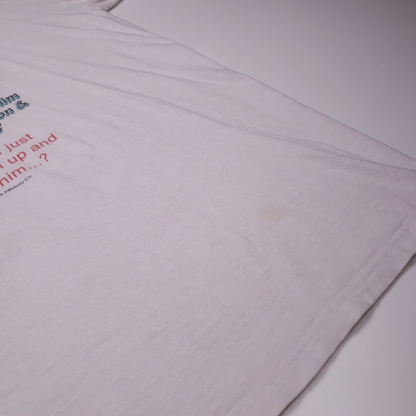 Vintage Vtg 90s Pillsbury Dough-Boy Mens Tee Size US XL / EU 56 / 4 - 4 Thumbnail