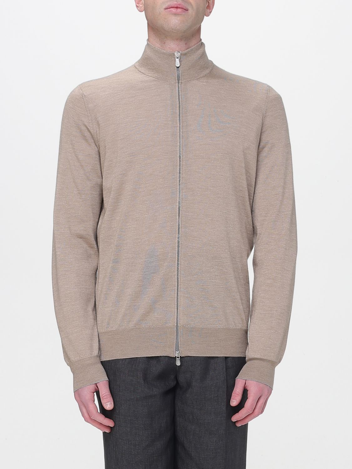 Brunello Cucinelli Brunello Cucinelli Sweater Men Brown Size US XXL / EU 58 / 5 - 1 Thumbnail