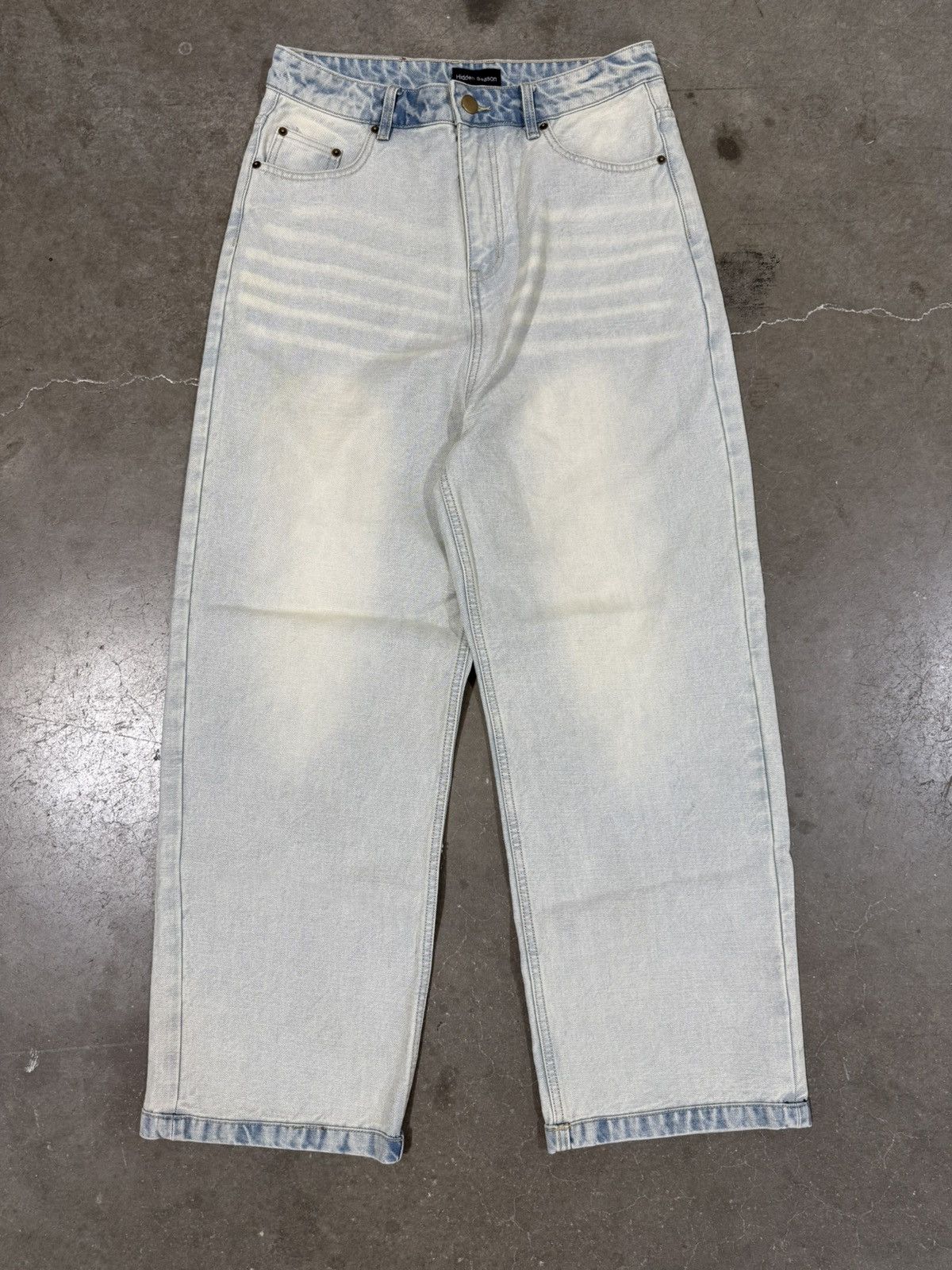 Other Hidden Season Light Wash Inside Out Denim Size US 30 / EU 46 - 1 Thumbnail