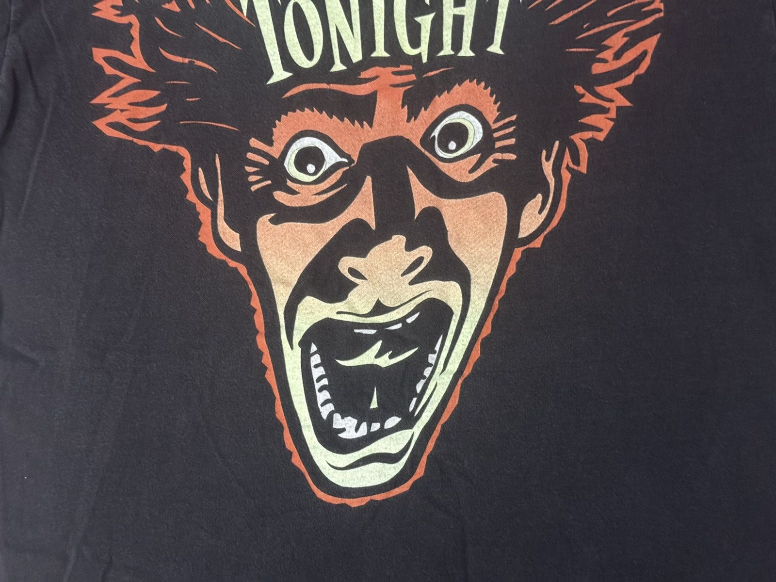 Vintage Vintage 90s Scream for Lite Tonight T Shirt Tultex Cotton Size US L / EU 52-54 / 3 - 6 Thumbnail