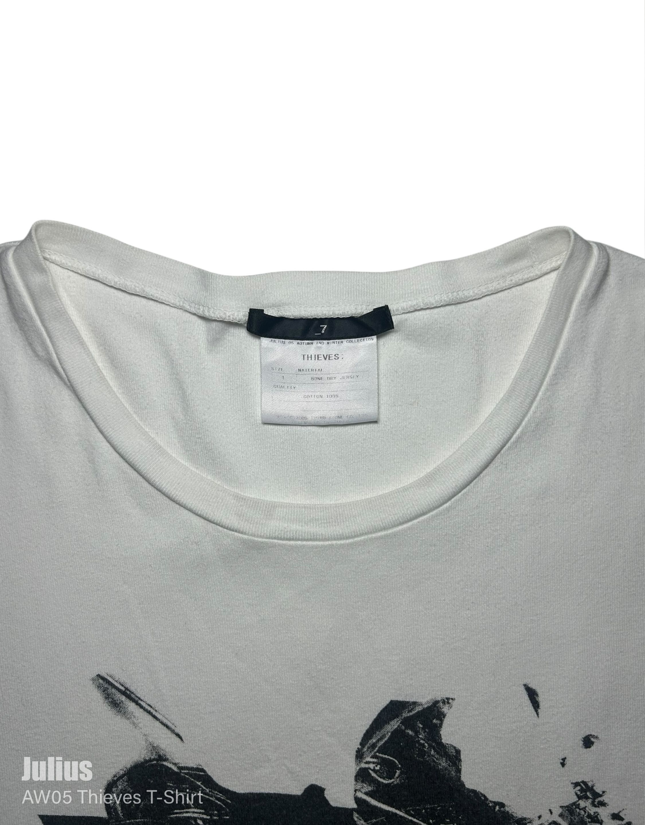 Julius Julius AW05 Thieves T-Shirt Size US S / EU 44-46 / 1 - 4 Thumbnail