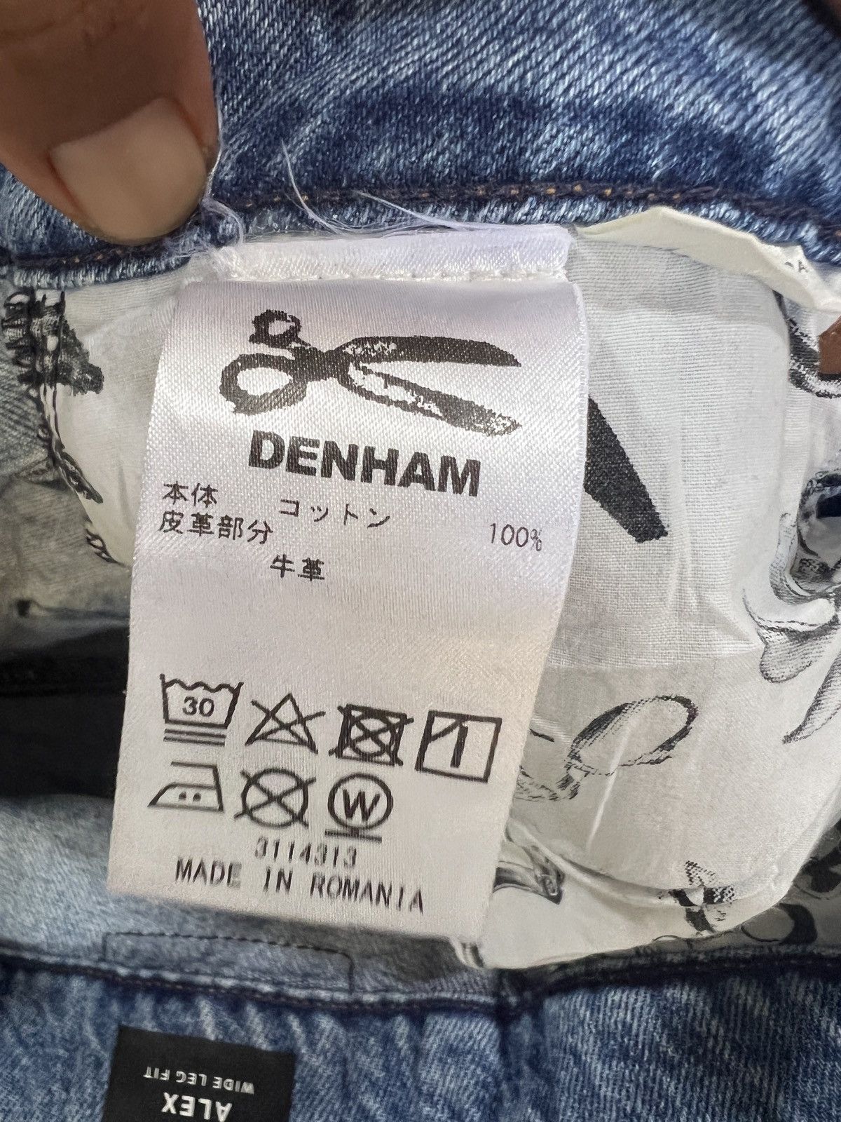 DENHAM 🔥Denham Alex Wide Leg Fit Distressed Denim Size US 28 / EU 44 - 17 Thumbnail