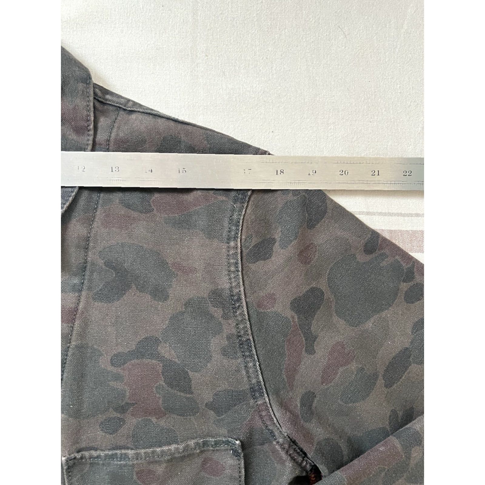 Levi's Levi's Engineer Chore Jacket M Camouflage Khaki Vintage 2017 Casual Workwear Mens Regular Jacket Size US M / EU 48-50 / 2 - 7 Thumbnail