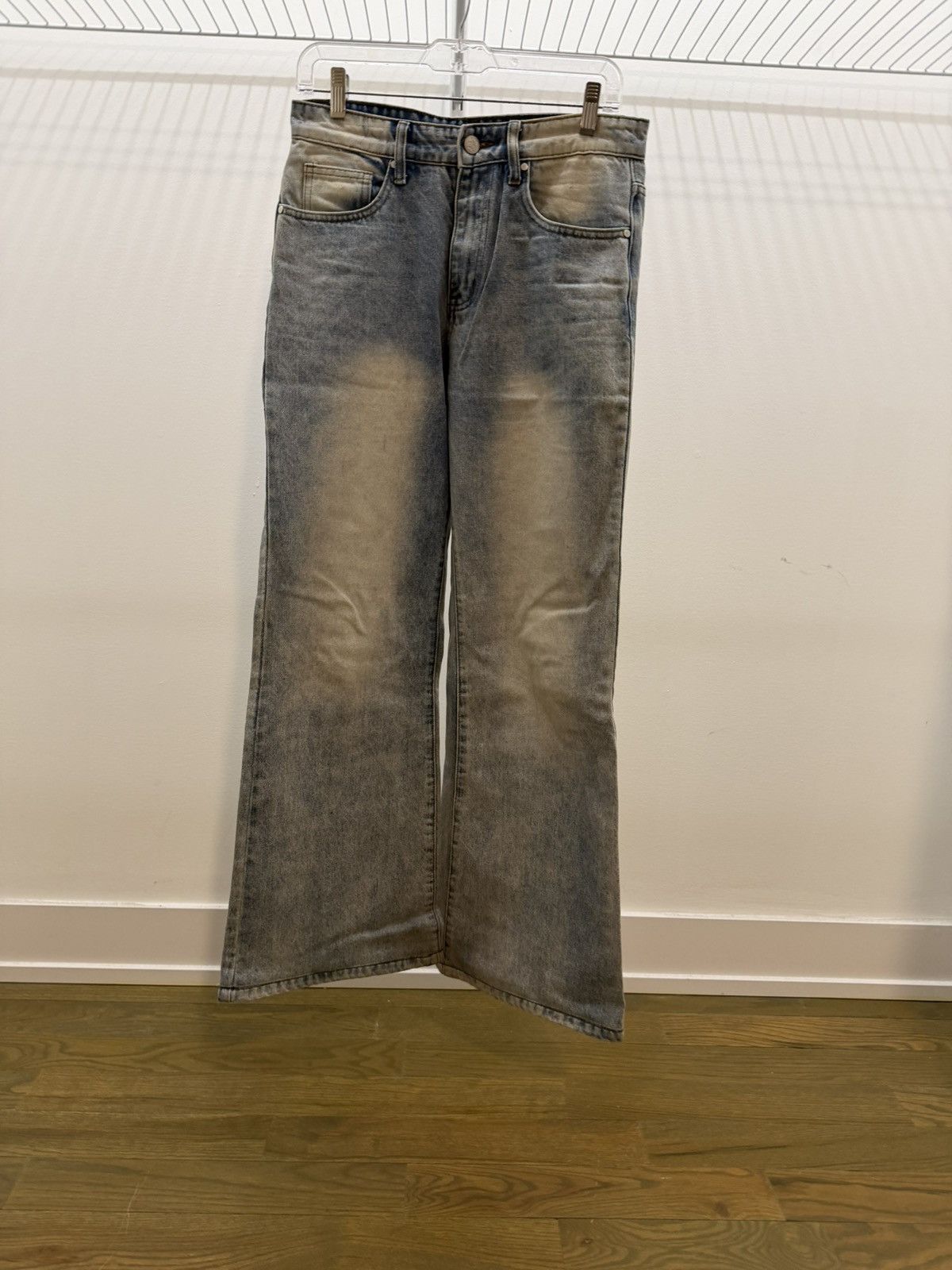 basketcase gallery Basketcase Blue Denim LAX Flares Size US 30 / EU 46 - 3 Thumbnail