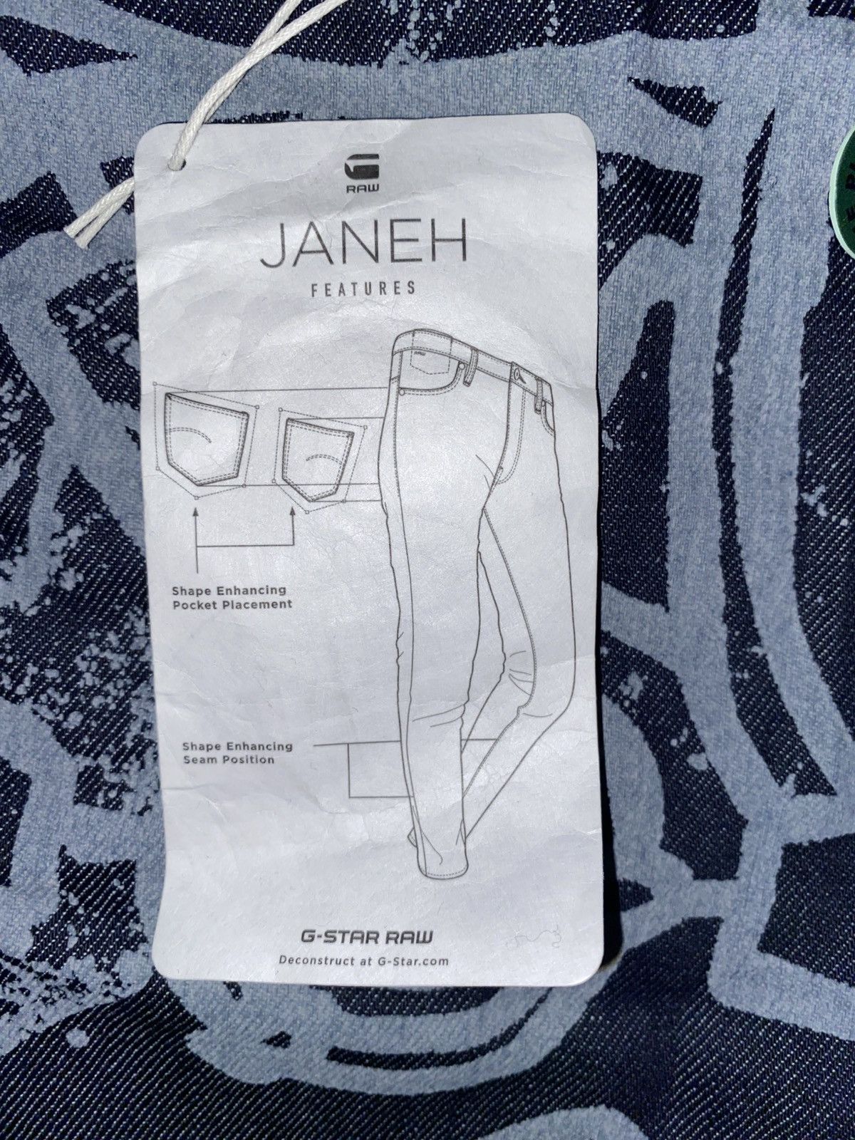 G-Star G-Star RAW - Denim Jeans - BNWT - Light/Dark Blue - W26 L32 Size 26" / US 2 / IT 38 - 2 Thumbnail