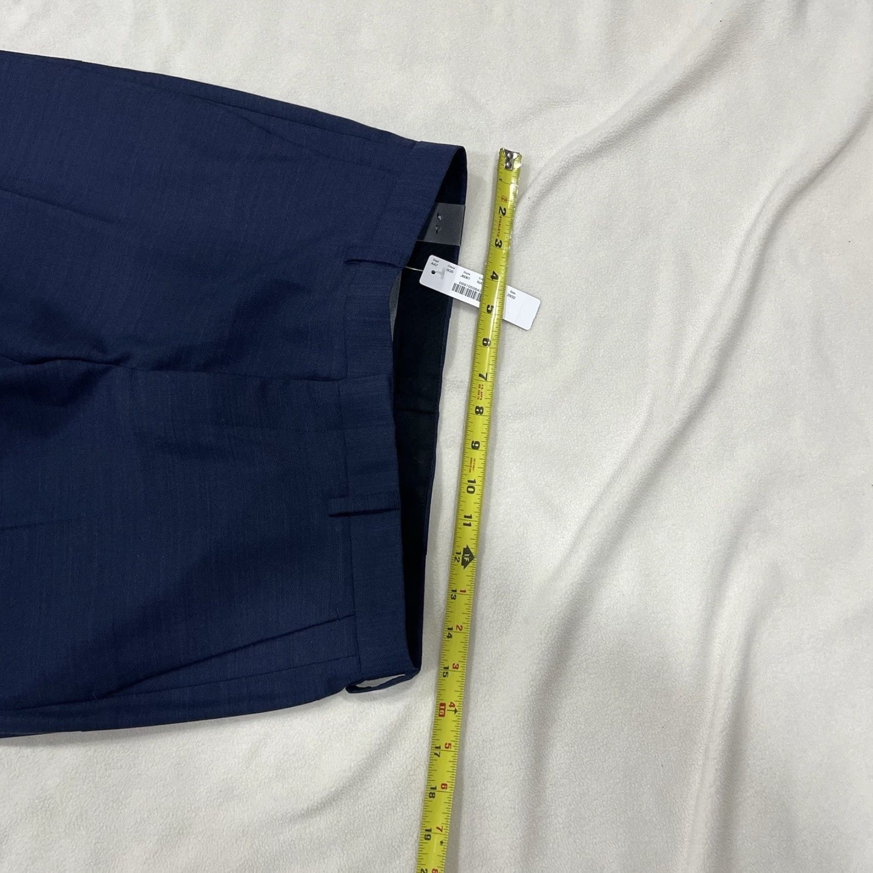 J.Crew NWT J.CREW Bowery Slim-Fit Pant in Wool Blend Classic Navy 29x32 Men Dress Pants Slim Flat Front - Dry Clean Only Size US 29 - 7 Thumbnail