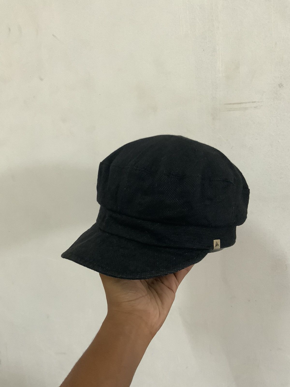 Japanese Brand Vintage Mila Owen Designer Black Hat Cap Size ONE SIZE - 2 Thumbnail