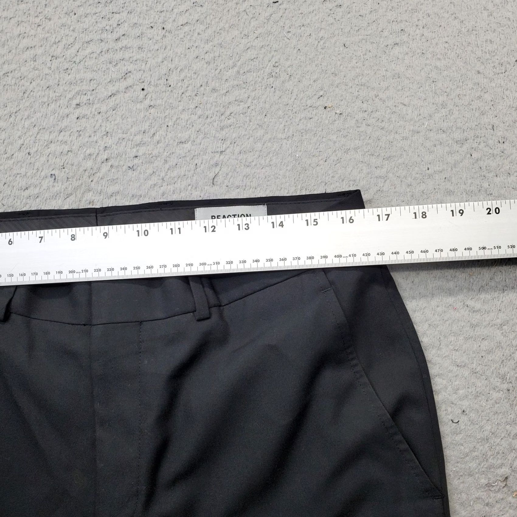 Kenneth Cole Kenneth Cole Reaction Mens Black Dress Pants 40 Mens Size 40 Black Formal Oxford Straight Leg Pants Size US 40 / EU 56 - 4 Thumbnail