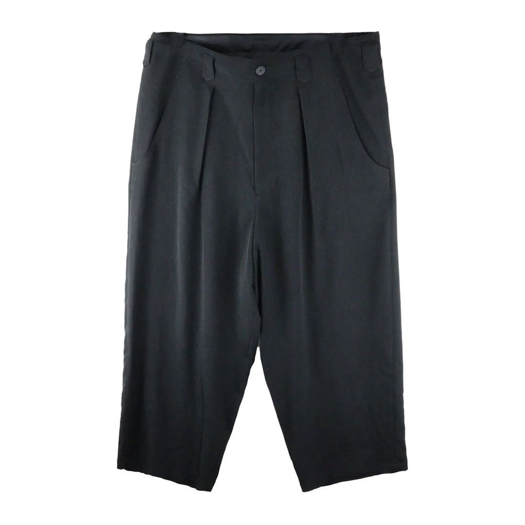 Yohji Yamamoto Yohji Yamamoto Pour Homme - Ta/TUXEDO WIDE LOOP PANTS Size US 30 / EU 46 - 5 Thumbnail