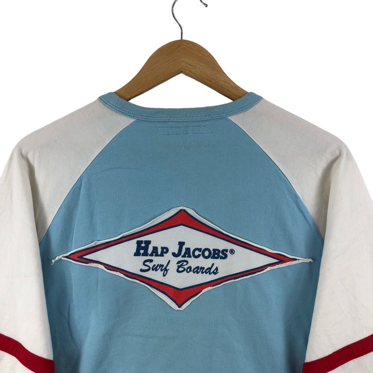Other Vintage HAP JACOBS Surf Boards Long Sleeve Tee Surfing Size US L / EU 52-54 / 3 - 4 Thumbnail