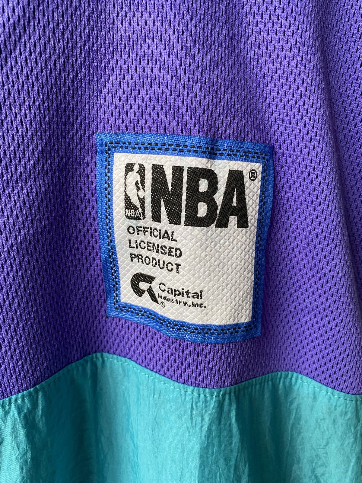 Vintage Vintage 90’s NBA Charlotte Hornets Team Hoodie Jacket Size US L / EU 52-54 / 3 - 4 Thumbnail