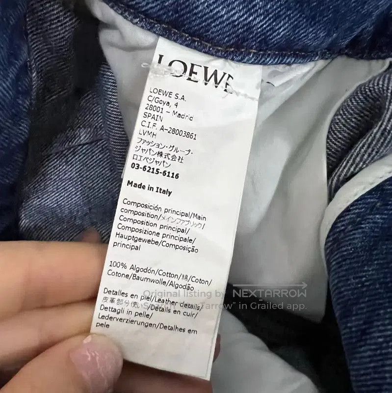 Loewe Loewe Summer Blue Cotton Women's Shorts . Size 35" - 4 Thumbnail