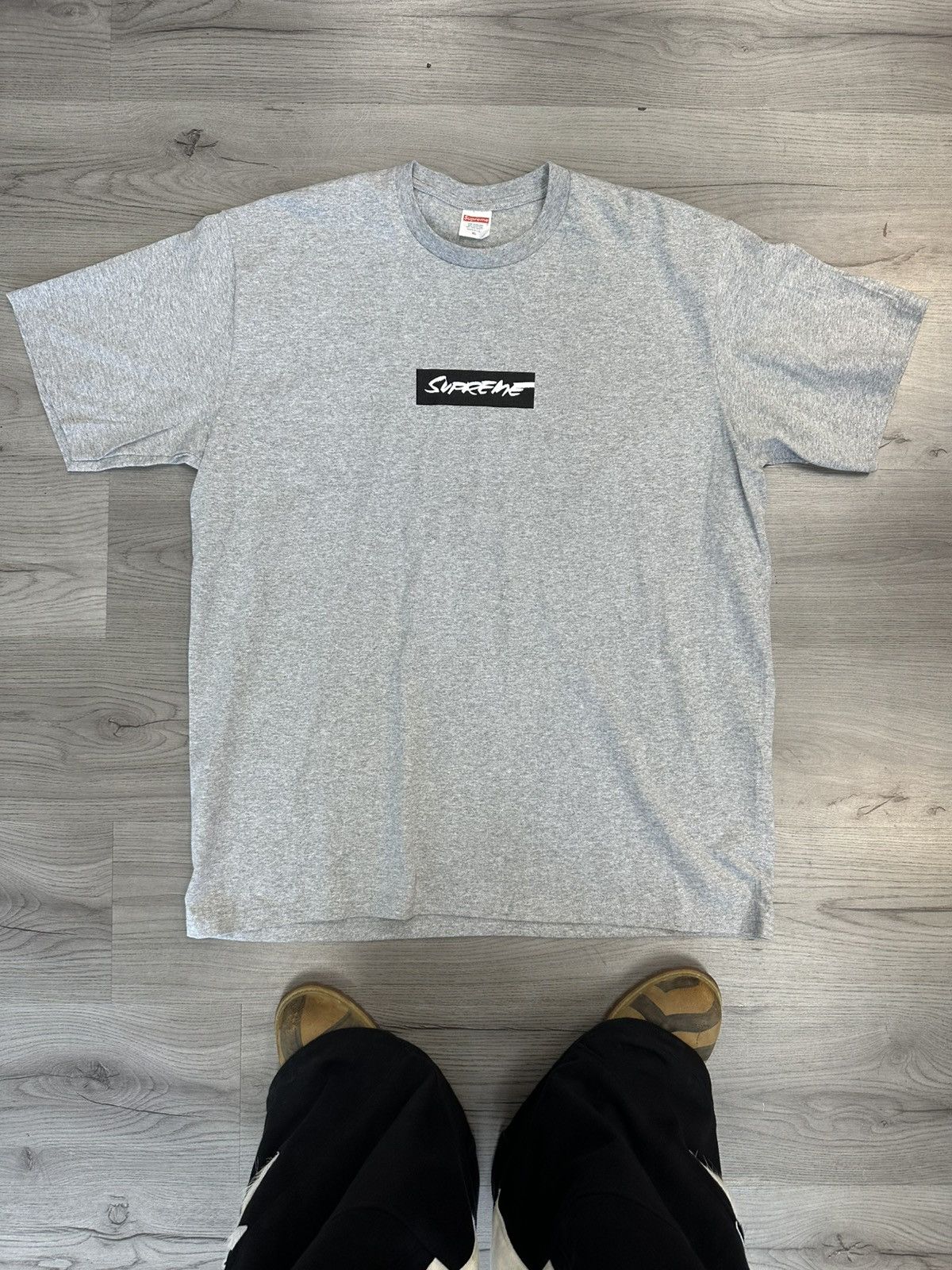 Supreme Supreme Futura Box Logo Grey Size US XL / EU 56 / 4 - 1 Thumbnail