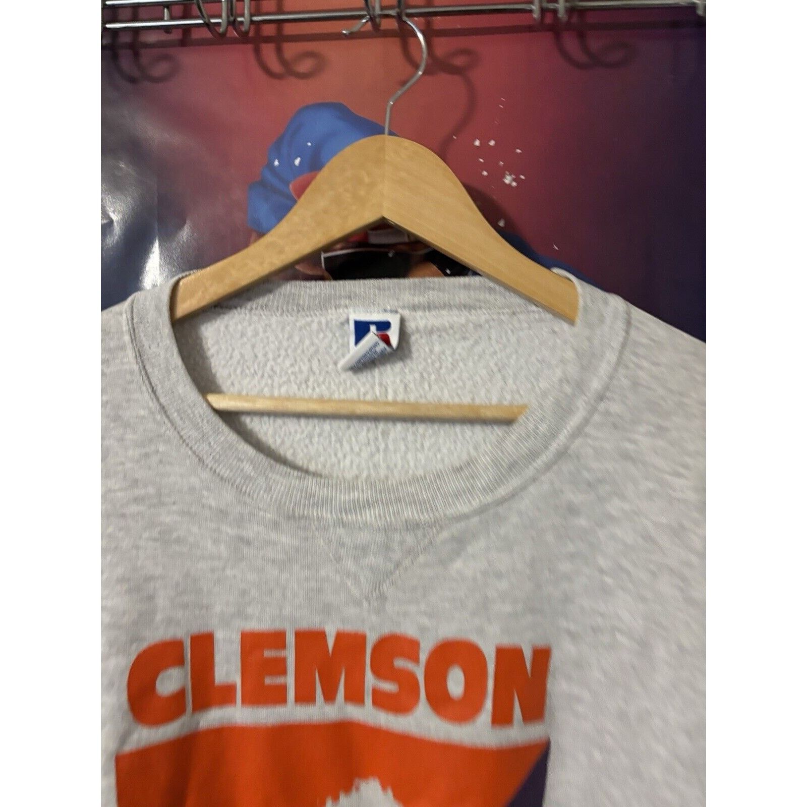 Other Vintage college clemson tigers grey crewneck NCAA Size 2xl Size US XXL / EU 58 / 5 - 3 Thumbnail
