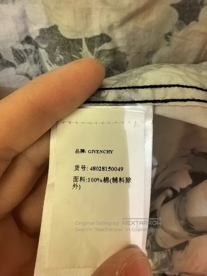 Givenchy Givenchy Floral Shirt Size US XS / EU 42 / 0 - 8 Thumbnail