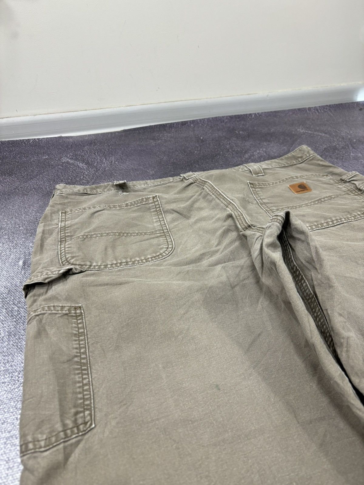 Carhartt Vintage Carhartt Original Dungaree Fit Carpenter Baggy Pants Size US 42 / EU 58 - 6 Thumbnail