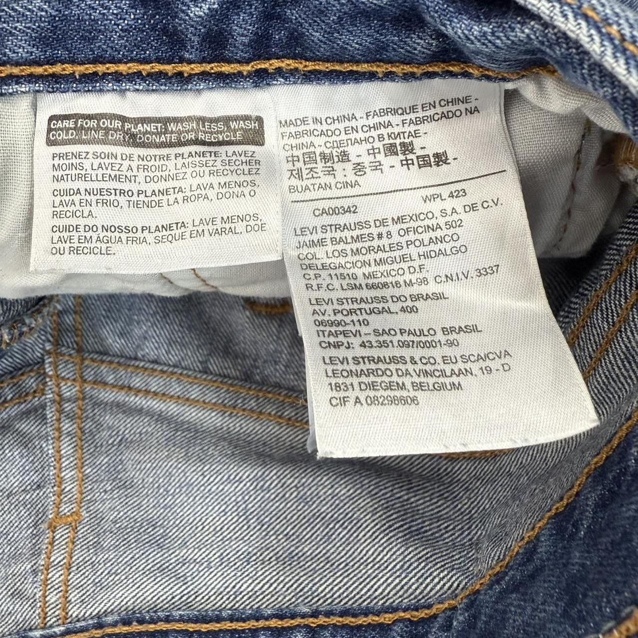 Levi's Levis Womans Shorts Jeans Vintage 2000s Size 32" / US 10 / IT 46 - 4 Thumbnail