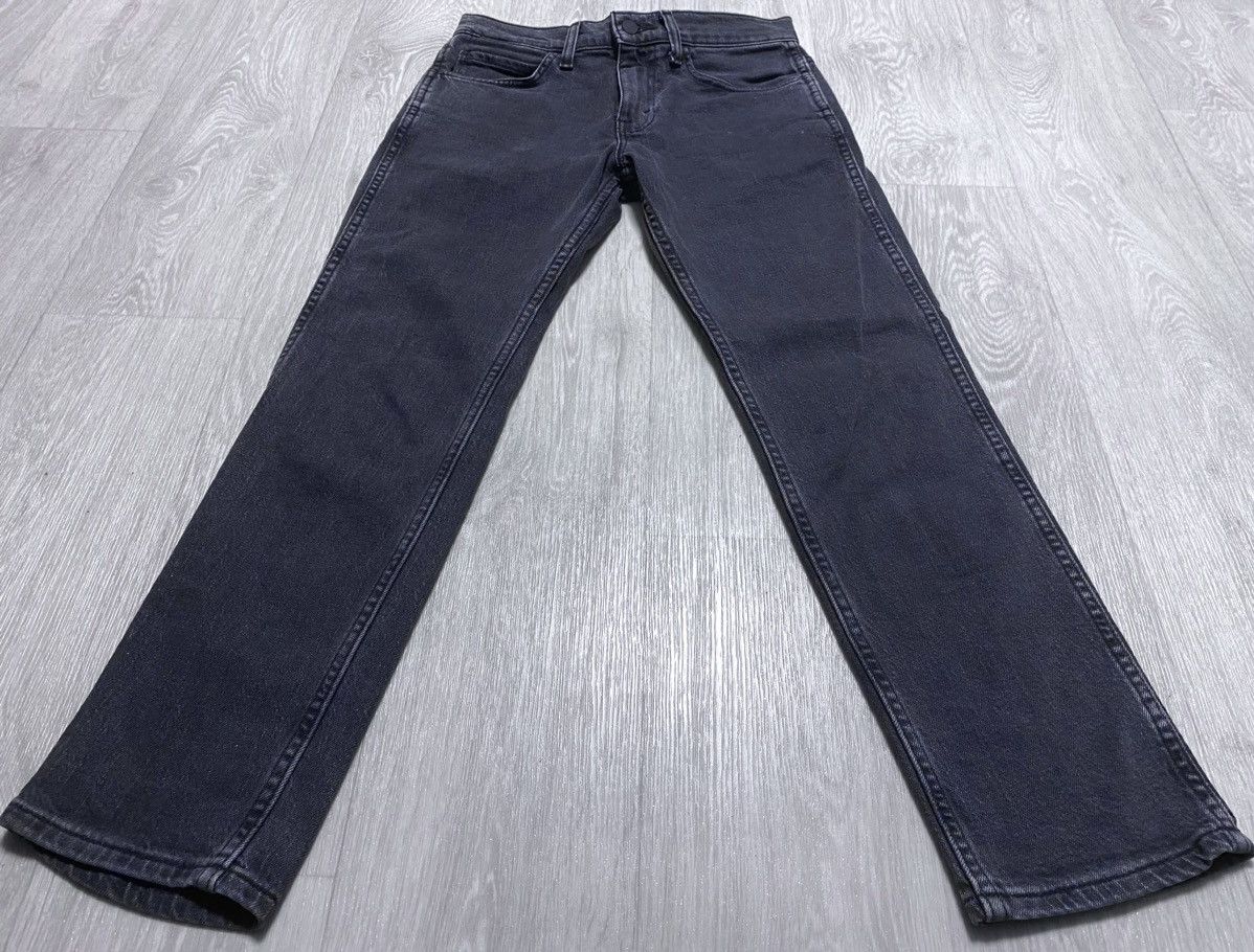 Levi's Made & Crafted Levi’s Line 8 Graphite Black Washed Cropped Jeans Denim Mom Size 28" / US 6 / IT 42 - 8 Thumbnail