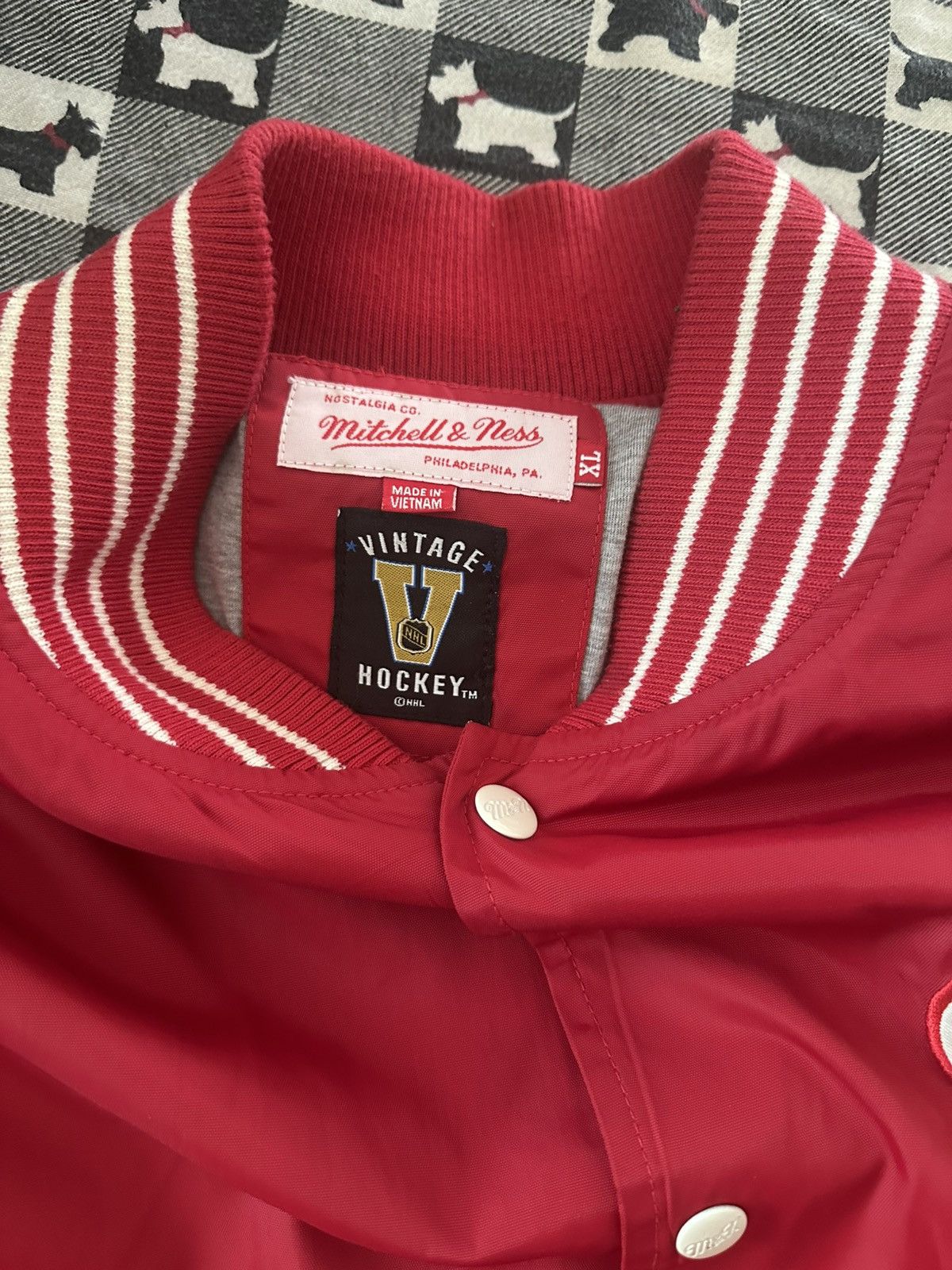 Mitchell & Ness Red wings wind breaker Size US XL / EU 56 / 4 - 2 Thumbnail