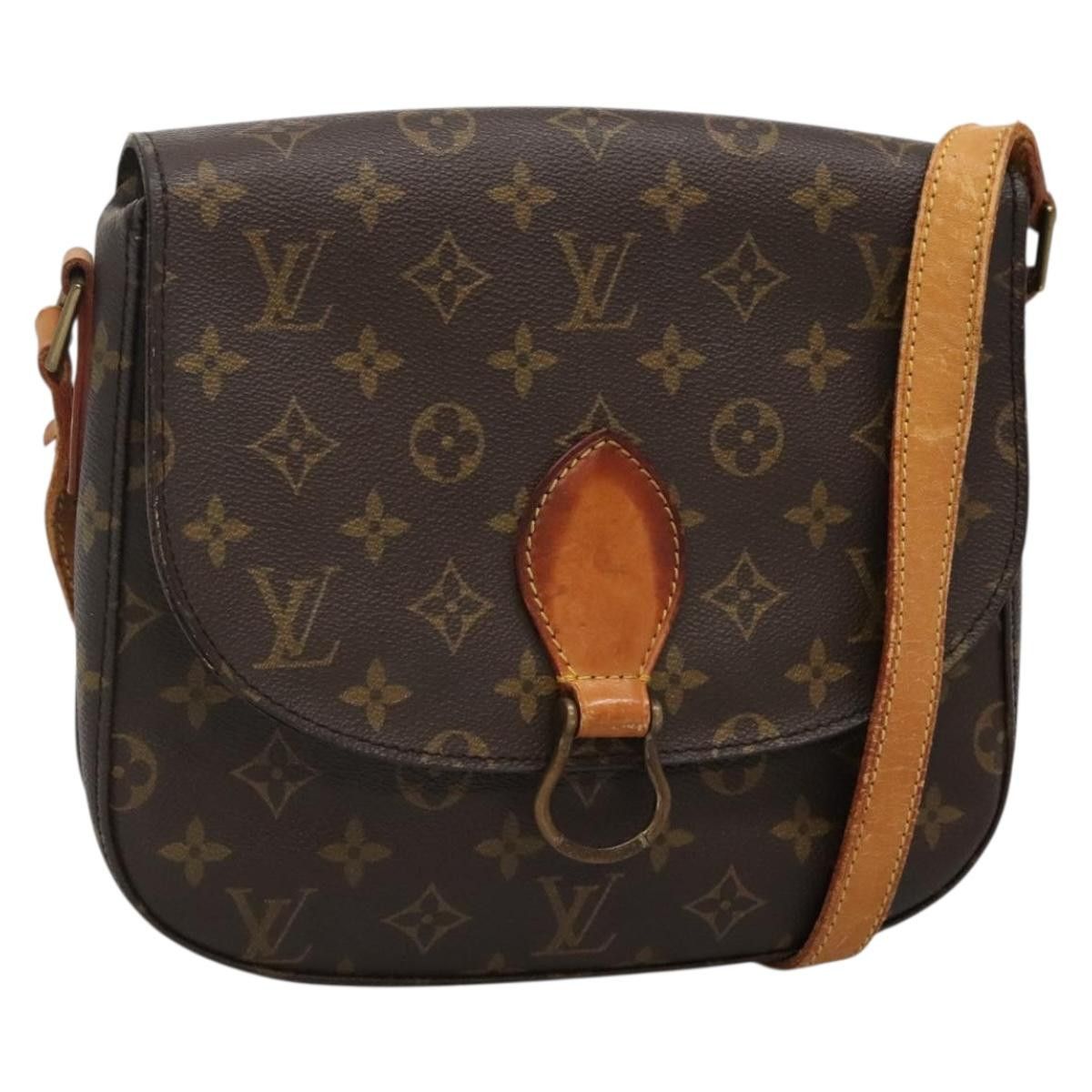 Louis Vuitton LOUIS VUITTON Monogram Saint Cloud GM Shoulder Bag M51242 Size ONE SIZE - 1 Thumbnail