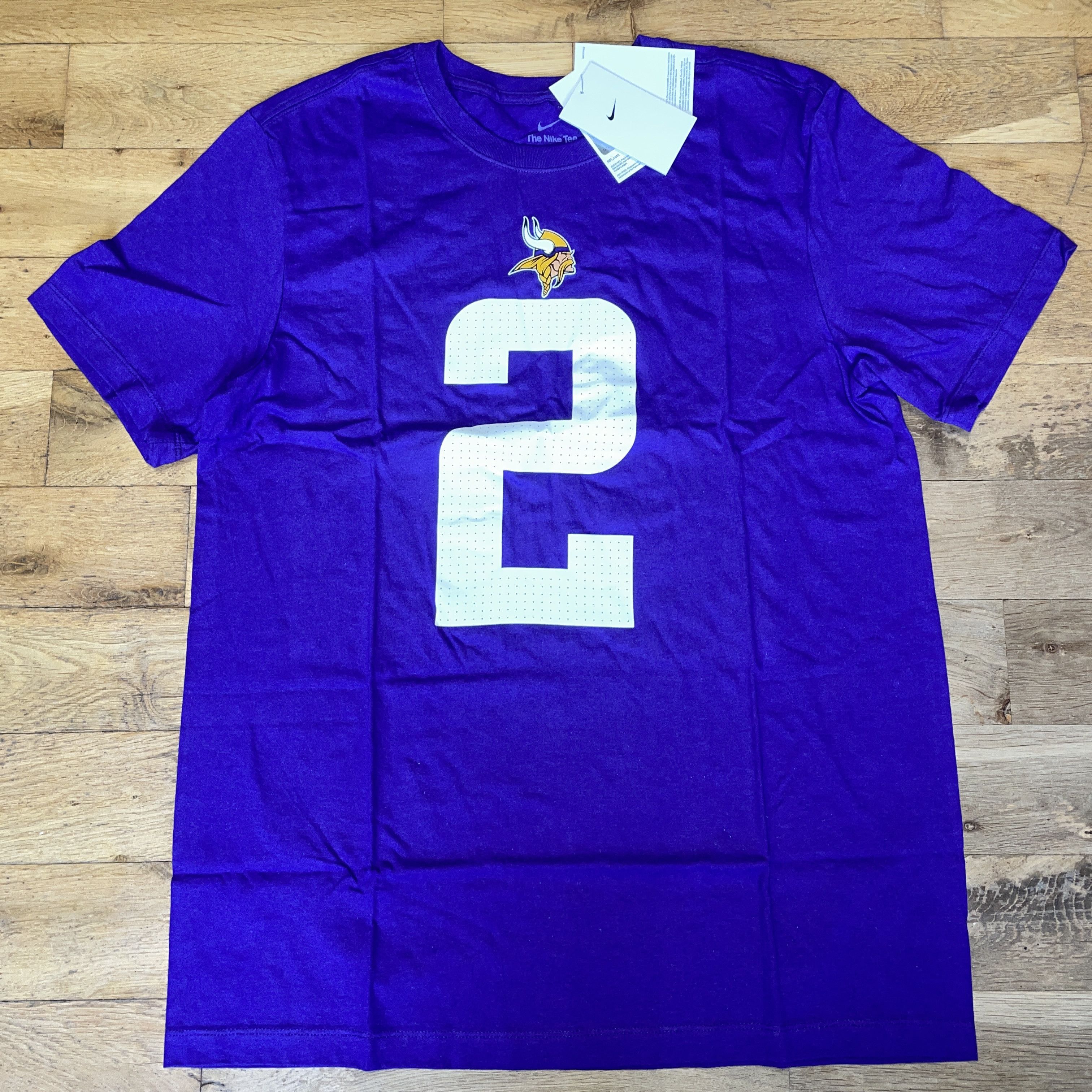 NFL NIKE NFL MINNESOTA VIKINGS MEN'S LOGO T-SHIRT Size L - NEW Size US L / EU 52-54 / 3 - 1 Thumbnail