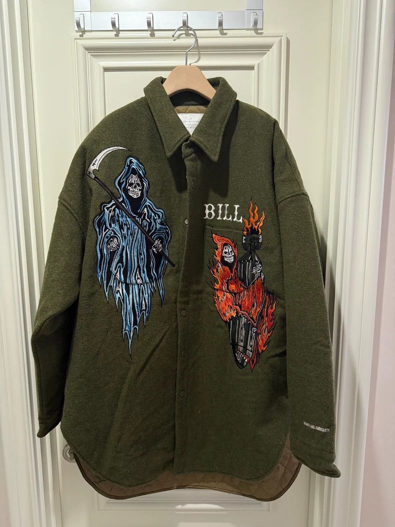 READYMADE READYMADE Cotton Wool Oversize Coat - dmc Size US XXS / EU 40 - 1 Thumbnail