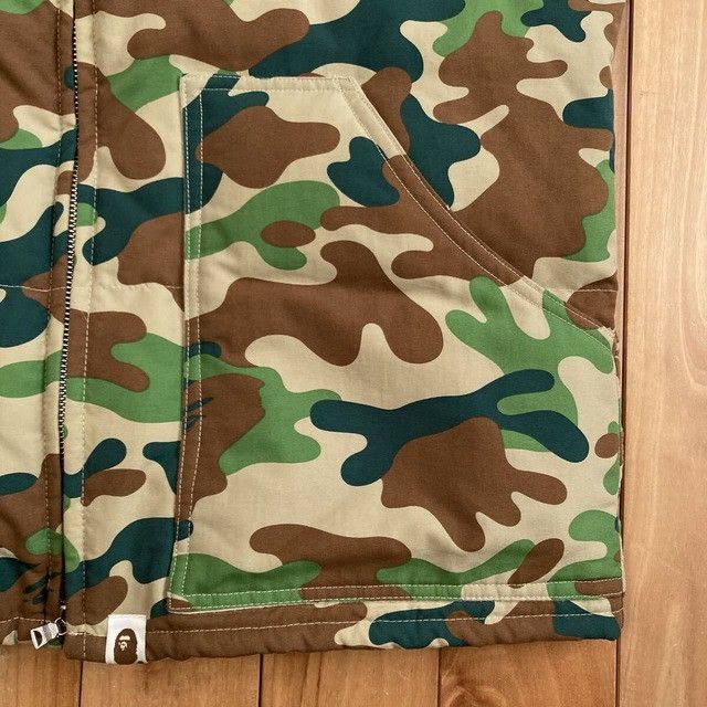 Bape BAPE Puzzle Camo Puffer Down Vest a bathing ape NIGO Size US M / EU 48-50 / 2 - 5 Thumbnail