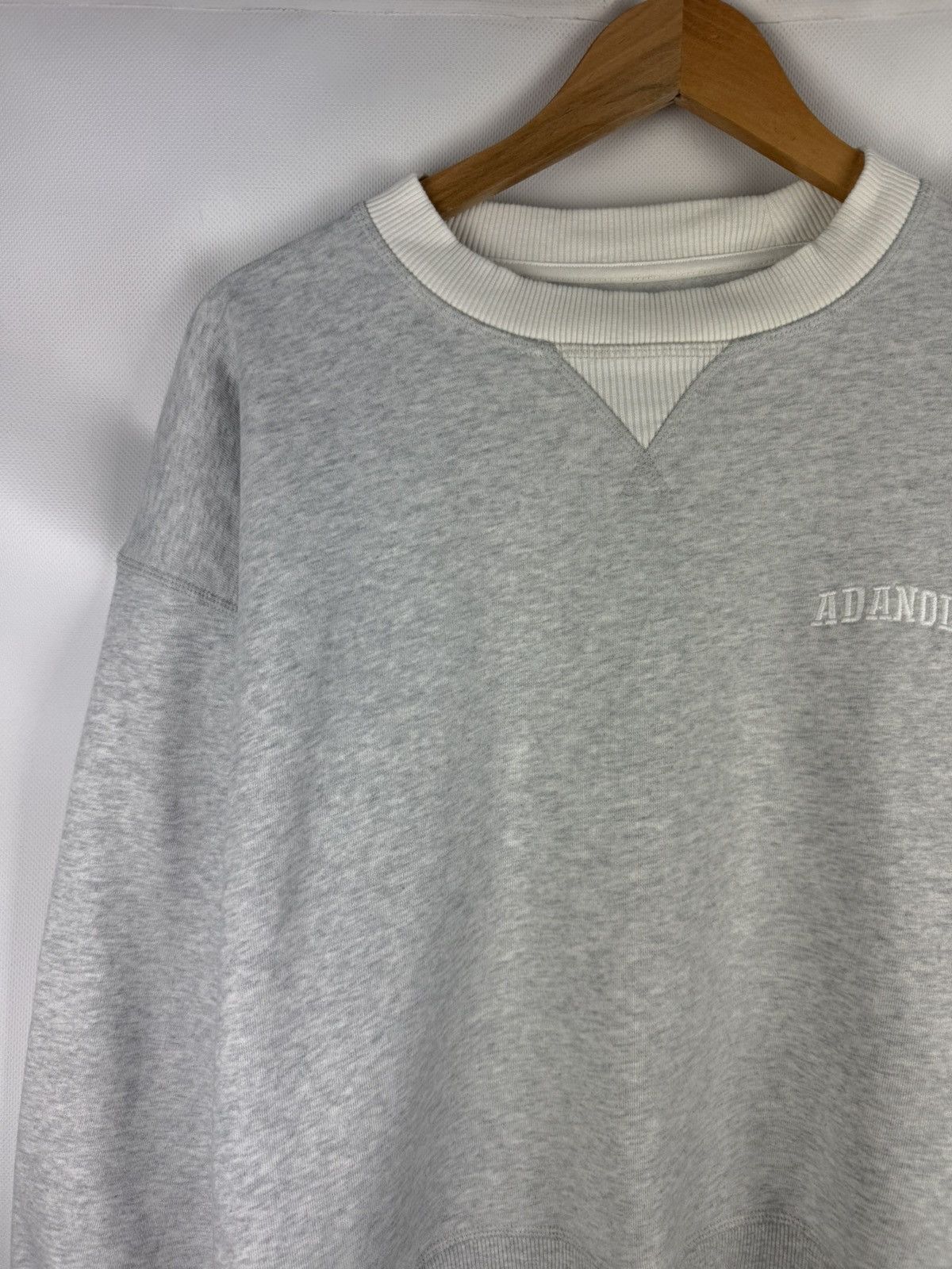 Other Adanola Ladies Oversized Crewneck Cotton Sweatshirt Pullover Size M / US 6-8 / IT 42-44 - 4 Thumbnail