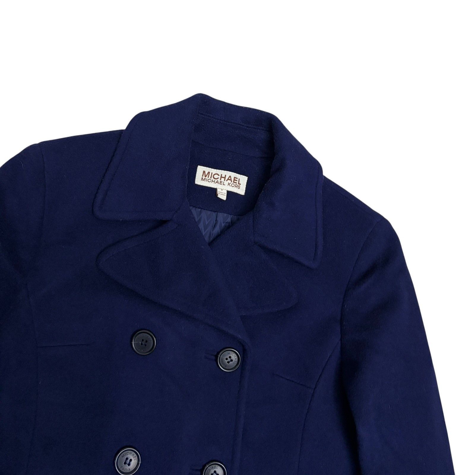 Michael Kors Michael Kors Wool Pea Coat Business Casual Trench Jacket 8 Size M / US 6-8 / IT 42-44 - 2 Thumbnail