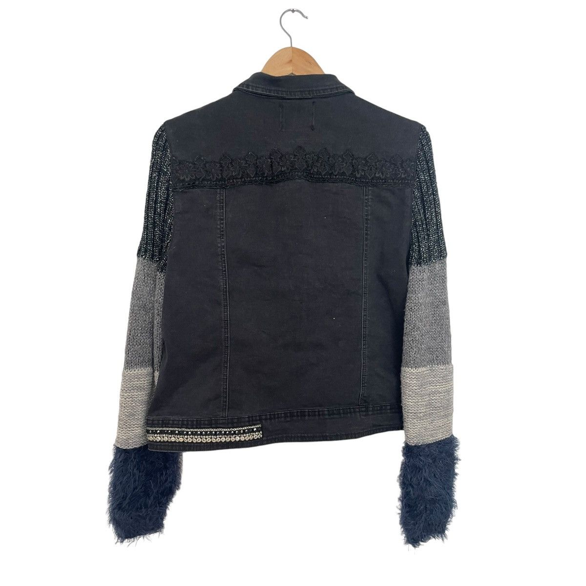 Desigual Desigual mutlipattern knit arm jacket Size US M / EU 48-50 / 2 - 4 Thumbnail