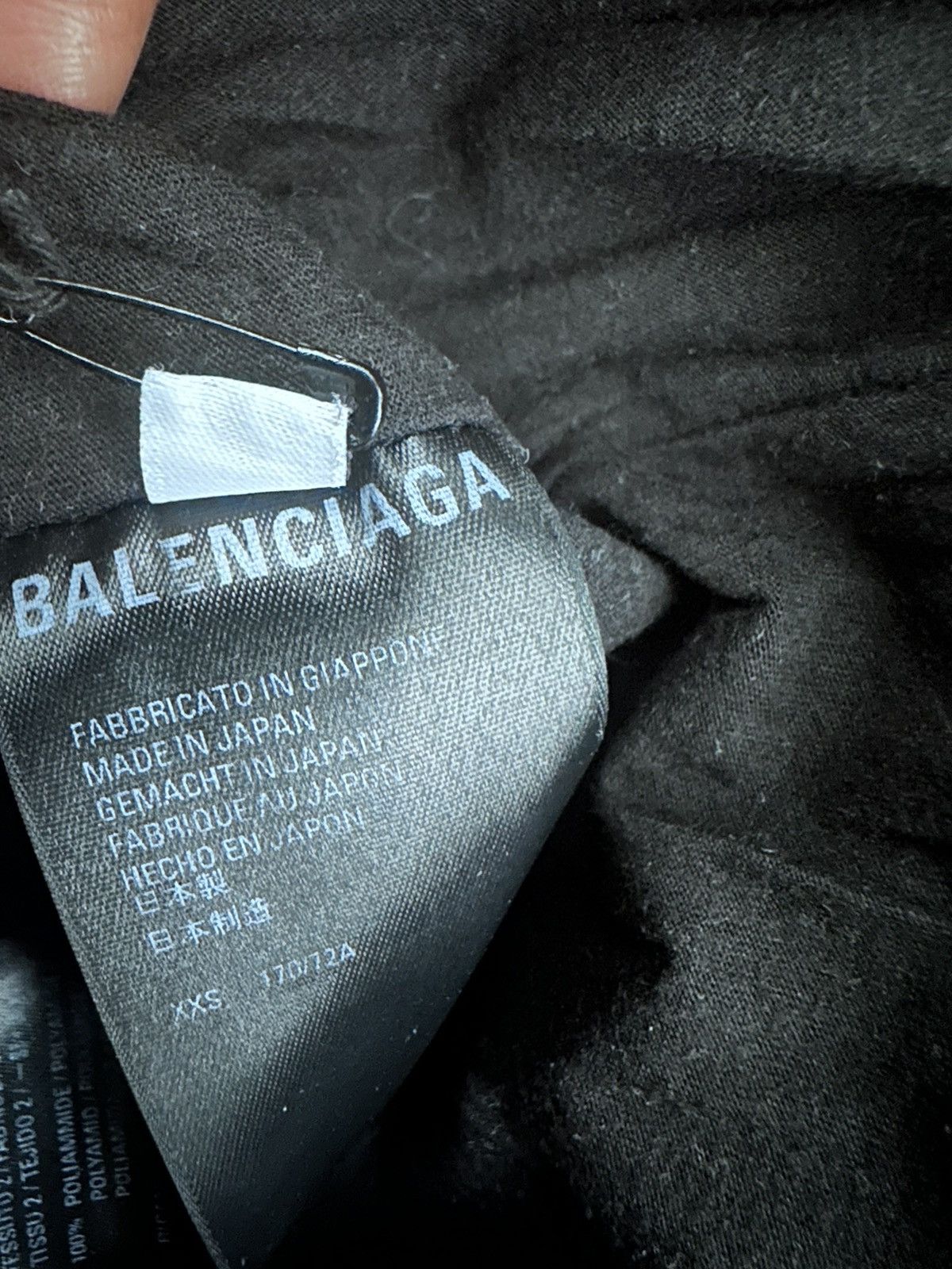 Balenciaga Balenciaga - Distressed Denim Slashed In Black Sweats Size US 28 / EU 44 - 11 Thumbnail