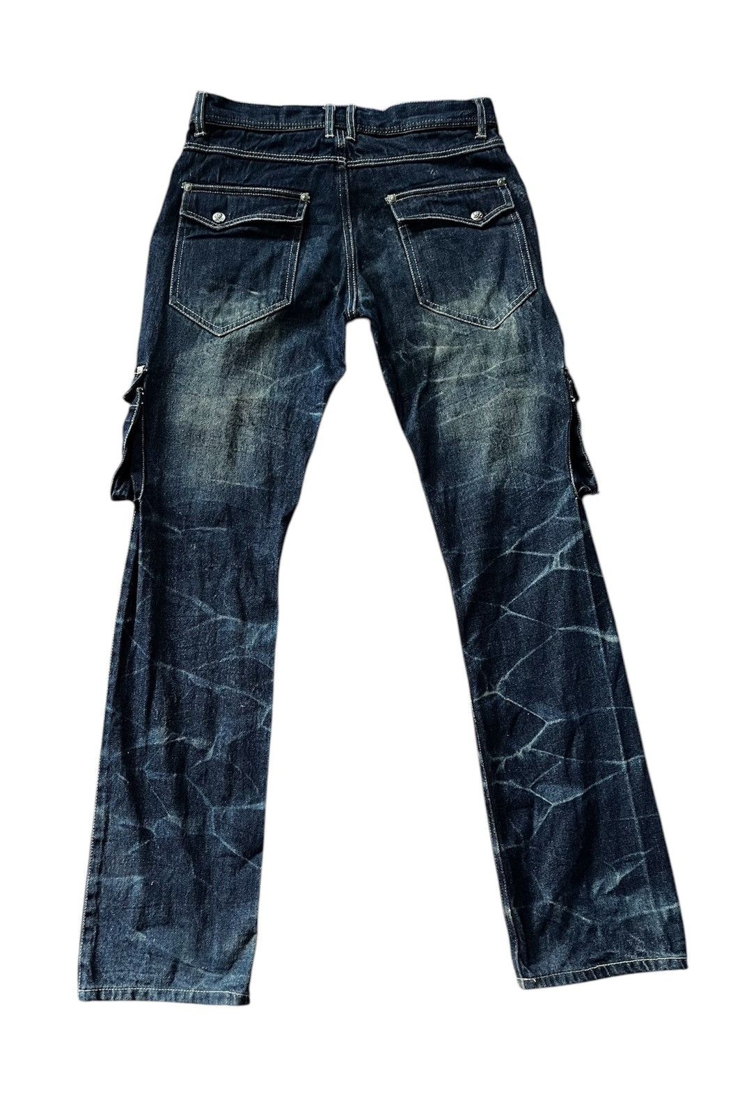 Le Grande Bleu (L.G.B.) Vintage Doublefocus 10 pocket jeans if six was nine Size US 31 - 2 Thumbnail