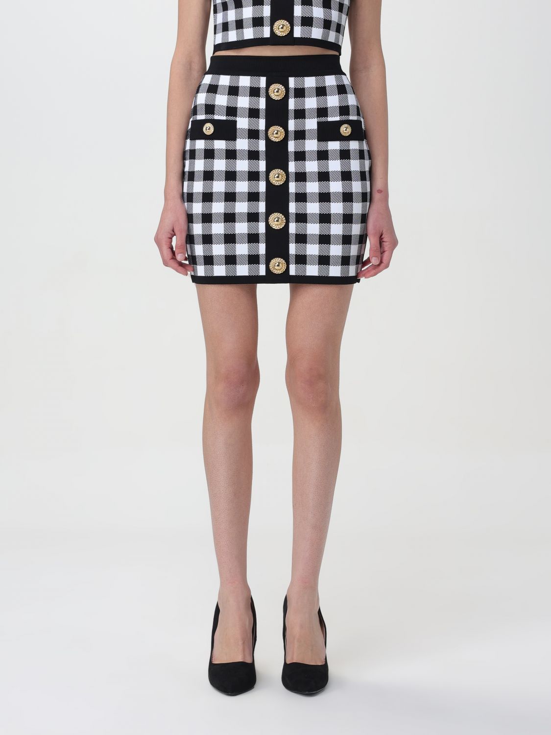 image of Balmain Skirt Woman Black, Women's (Size 26)
