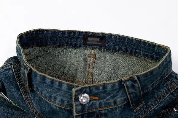 Japanese Brand Hiro Men's street punk patchwork washed ripped jeans y2k Size US 34 / EU 50 - 5 Thumbnail