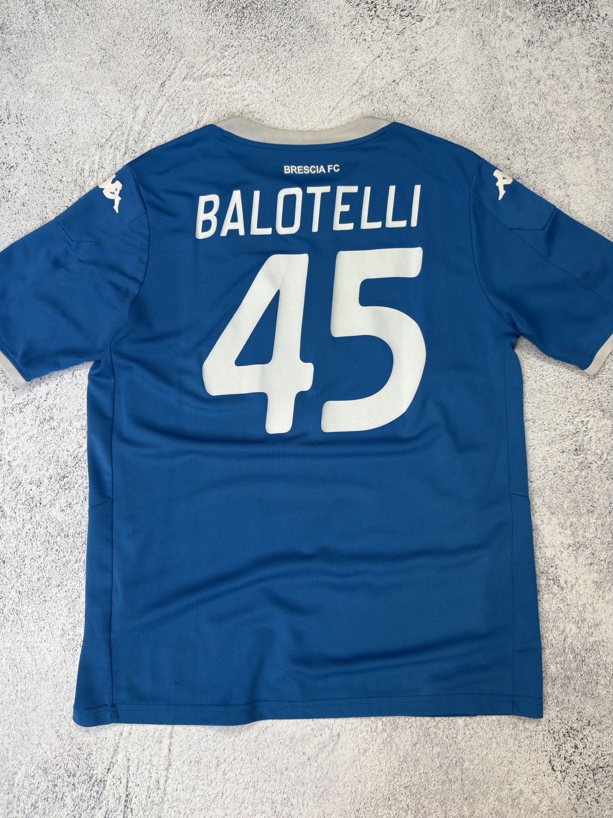 Kappa Kappa Brescia Calcio 2019/20 Home Jersey Balotelli #45 Size US XL / EU 56 / 4 - 2 Thumbnail