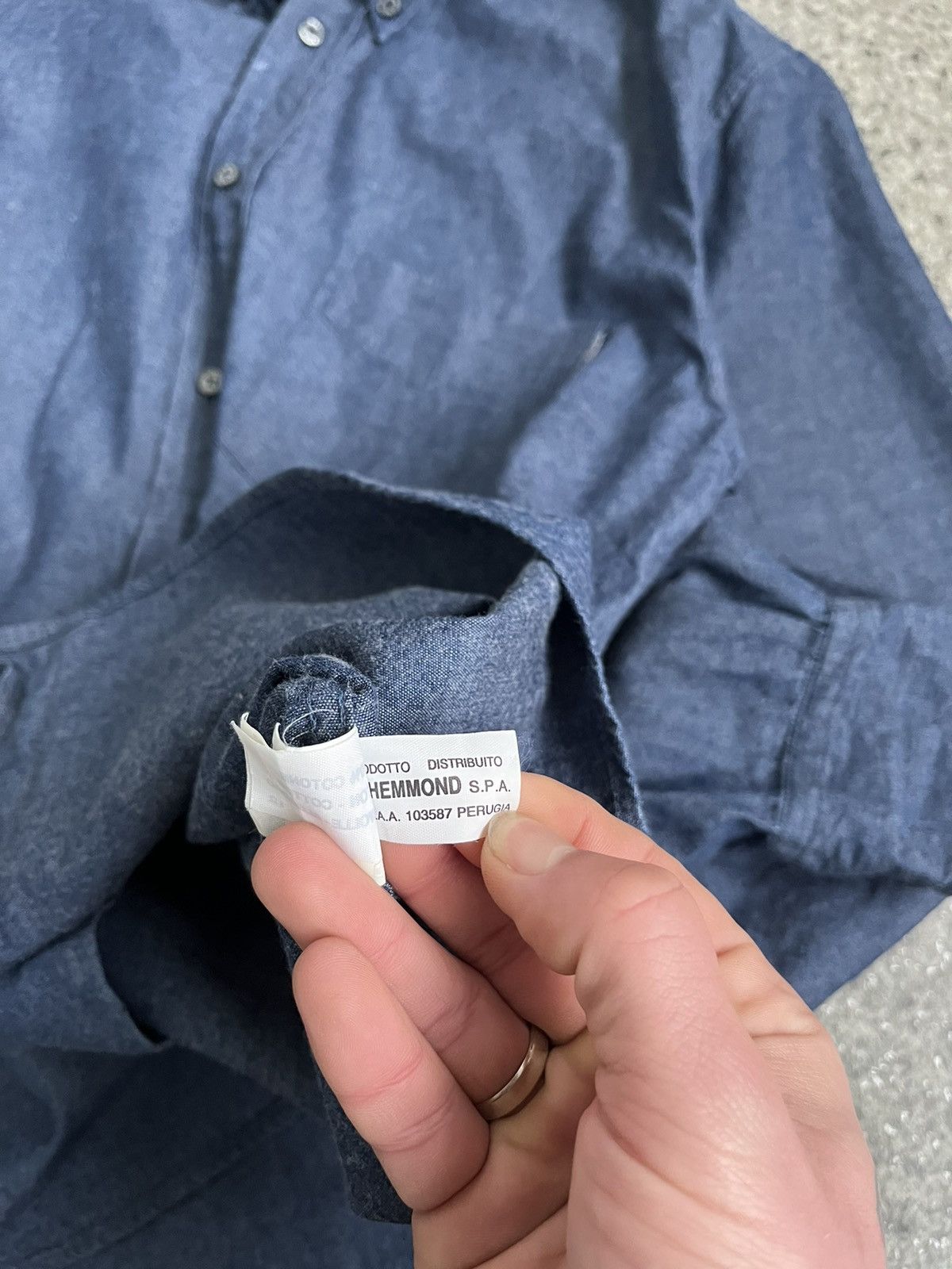 Valentino Valentino jeans denim shirt L Size US L / EU 52-54 / 3 - 7 Thumbnail