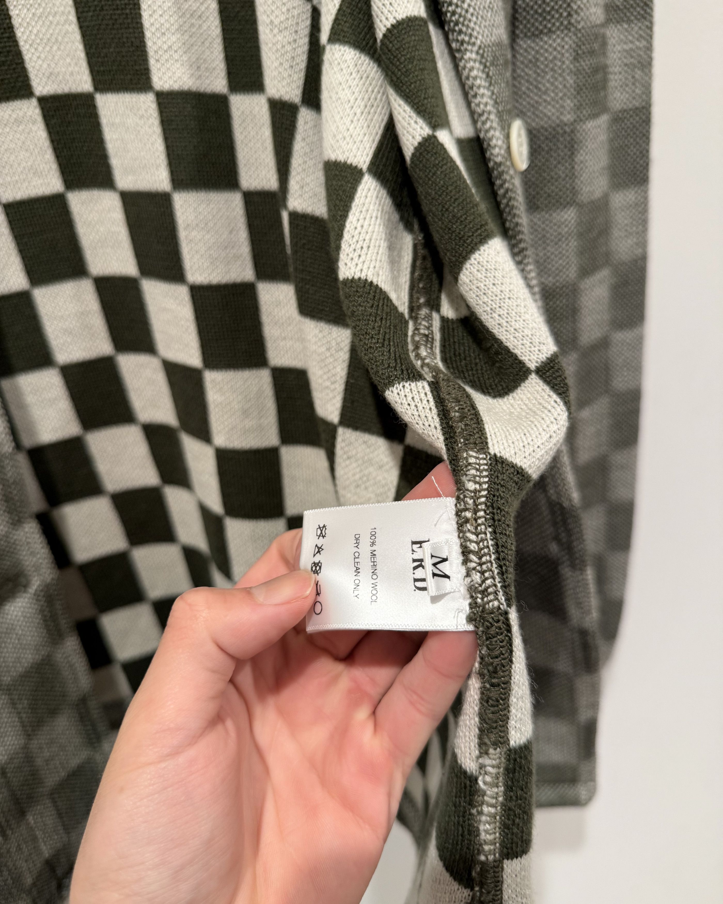 Enfants Riches Deprimes Enfants Riches Deprimes Checkered Wool Jacket Size US M / EU 48-50 / 2 - 4 Thumbnail