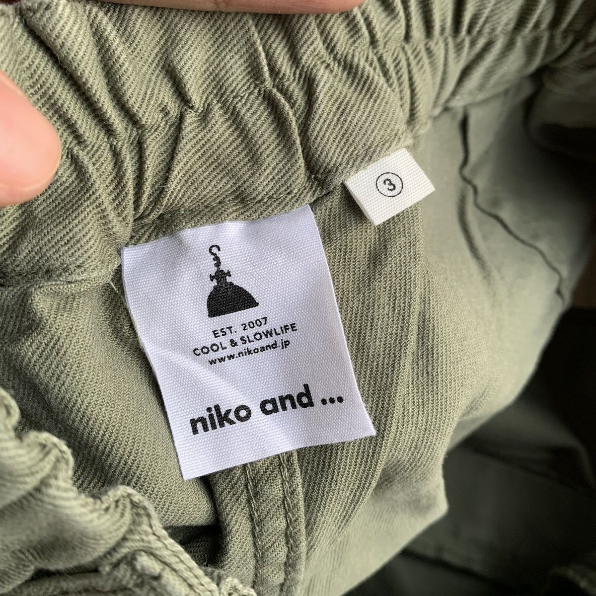 Japanese Brand Rare Japanese Brand Niko And... Baggy Wide Pants Size US 30 / EU 46 - 7 Thumbnail