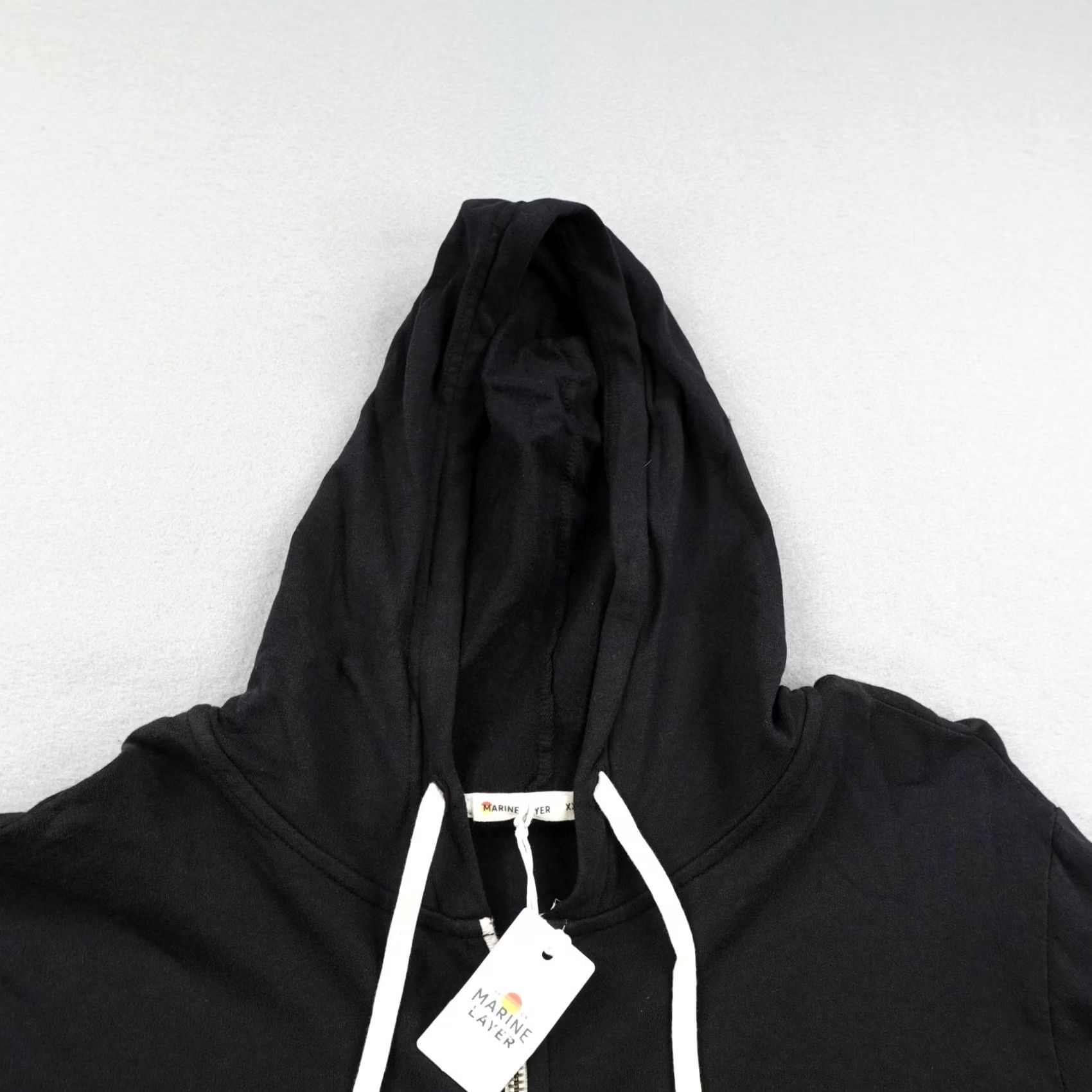 Marine Layer Marine Layer Hoodie Mens 2XL Black Full Zip Up Sweatshirt NEW Size US XXL / EU 58 / 5 - 2 Thumbnail