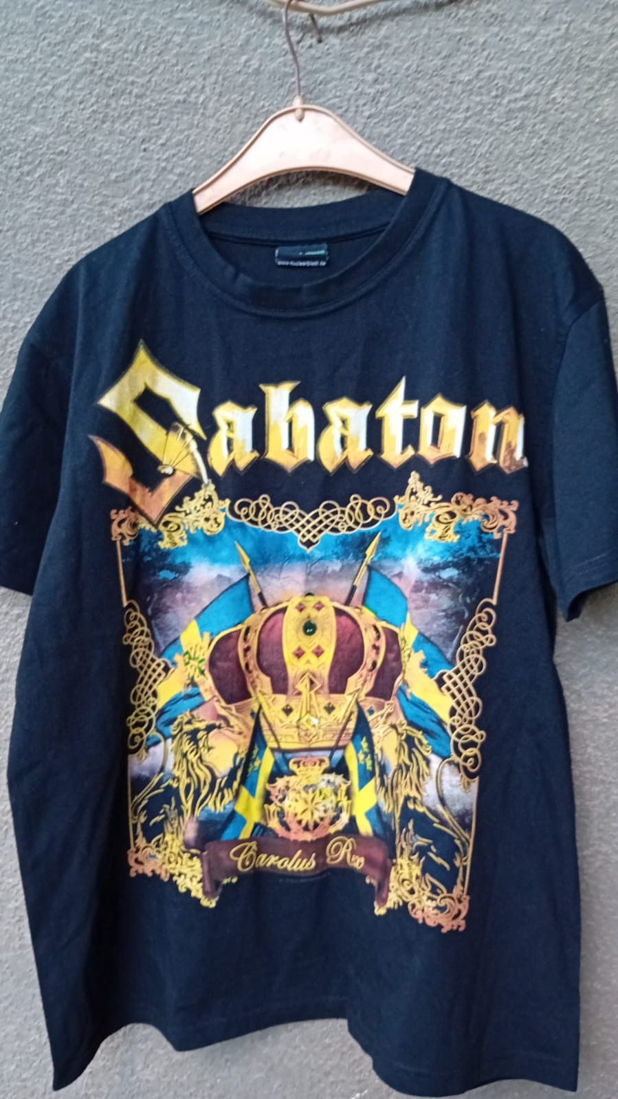 Band Tees Sabaton Carolus Rex 2012 Nuclear Blast DoubleSided t-shirt L Size US L / EU 52-54 / 3 - 1 Thumbnail