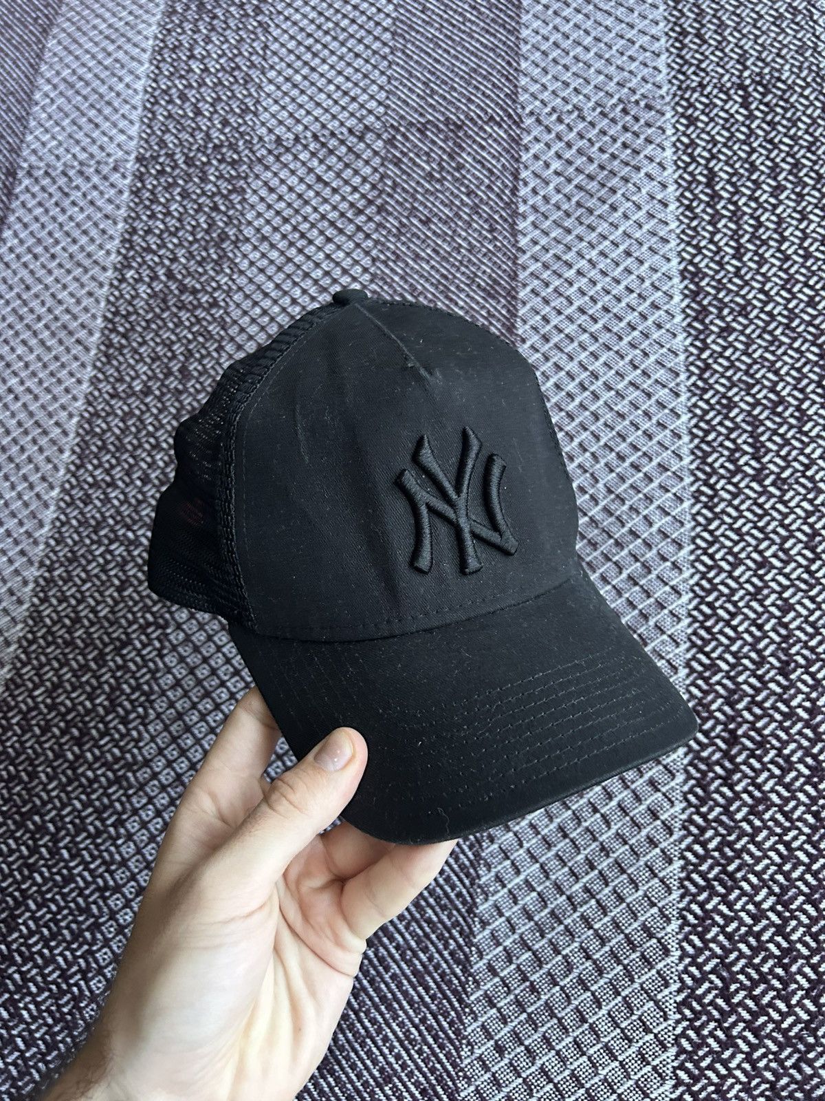 New Era New Era Black Cap Rap Streetwear Style Unisex Size OS Size ONE SIZE - 2 Thumbnail