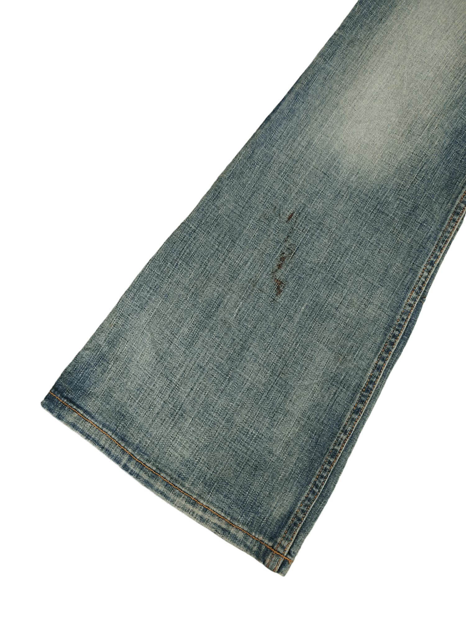 Le Grande Bleu (L.G.B.) Flare Jeans The Limited Distress Faded Low Rise Boot Cut Y2k Size US 30 / EU 46 - 9 Thumbnail