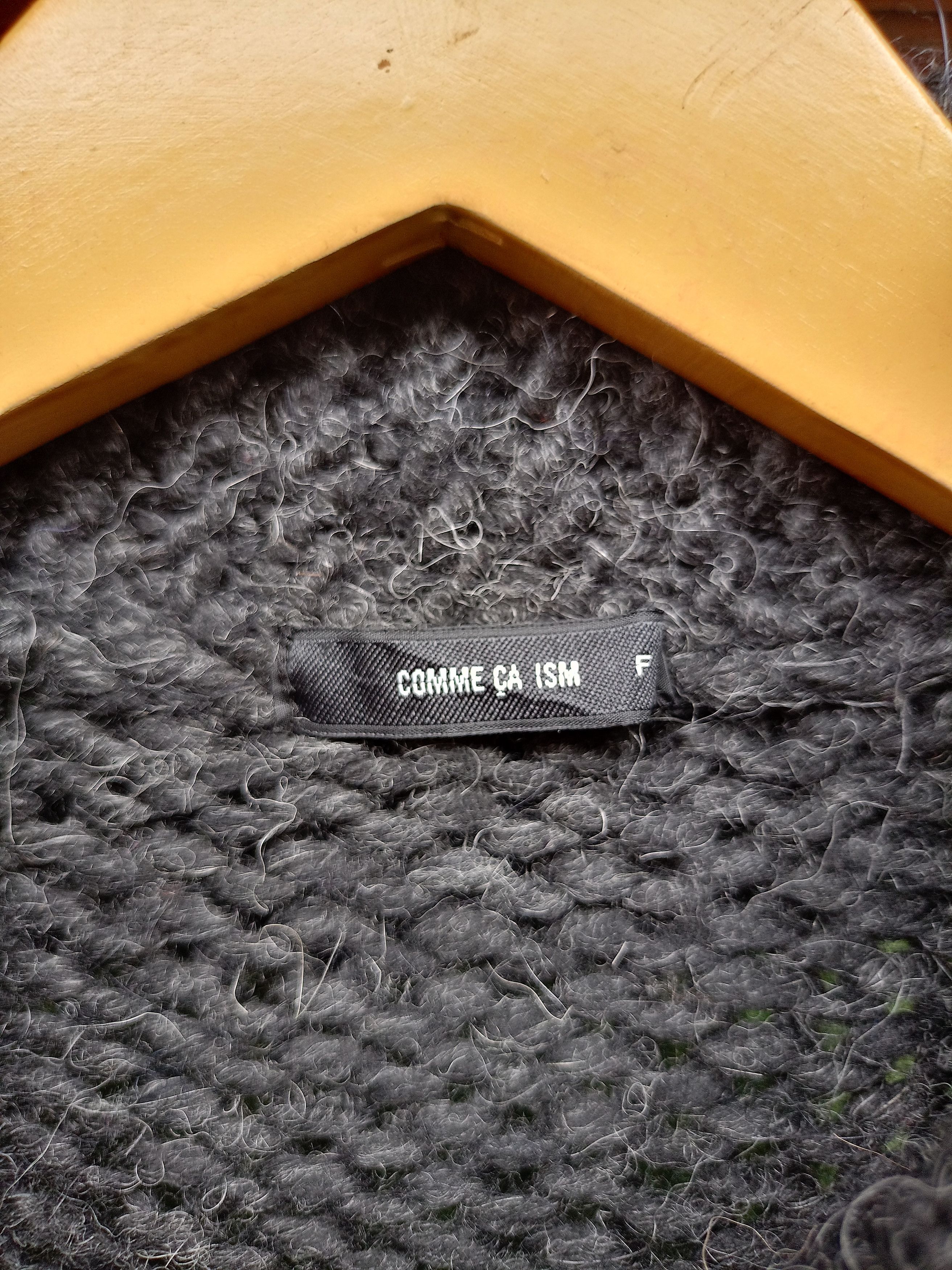 Comme Ca Ism 2000s COMME CA ISM KNIT MONGHAIR CARDIGAN Size M / US 6-8 / IT 42-44 - 7 Thumbnail