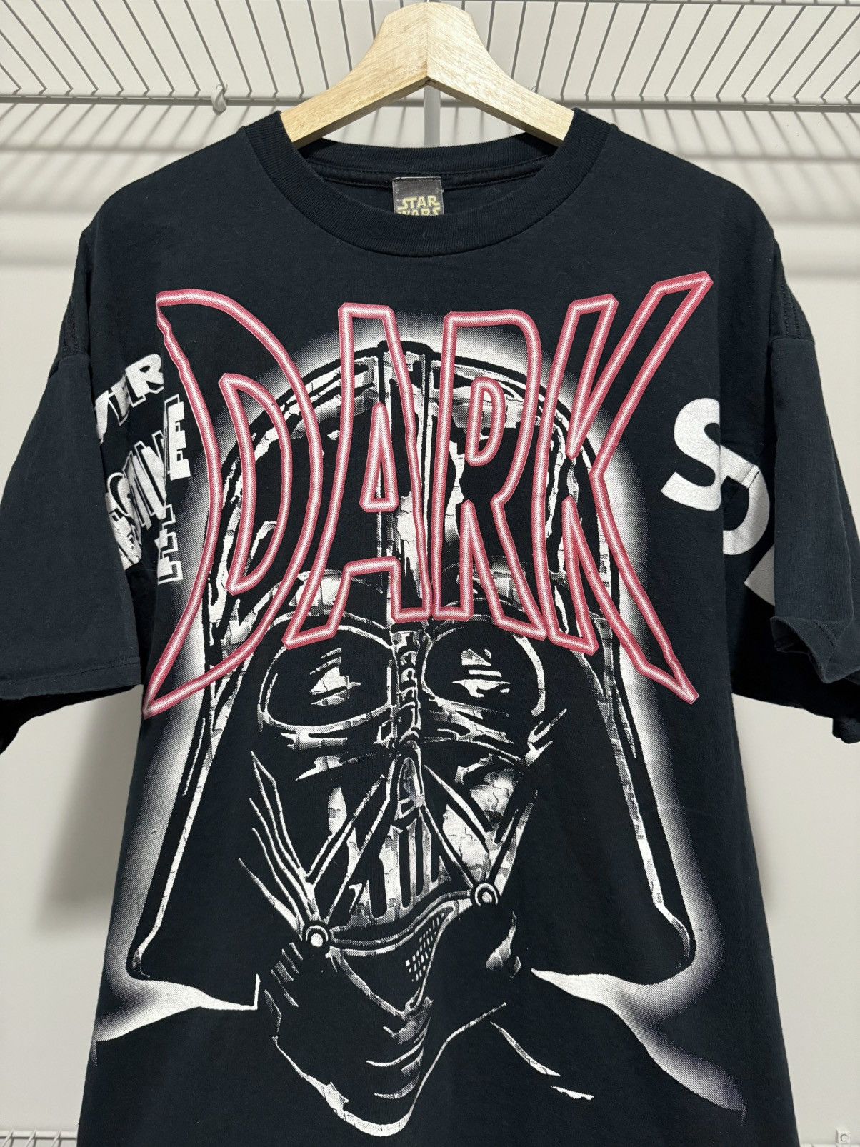 Star Wars × Vintage 1997 Star Wars Darth Vader Tee Size US XL / EU 56 / 4 - 2 Thumbnail