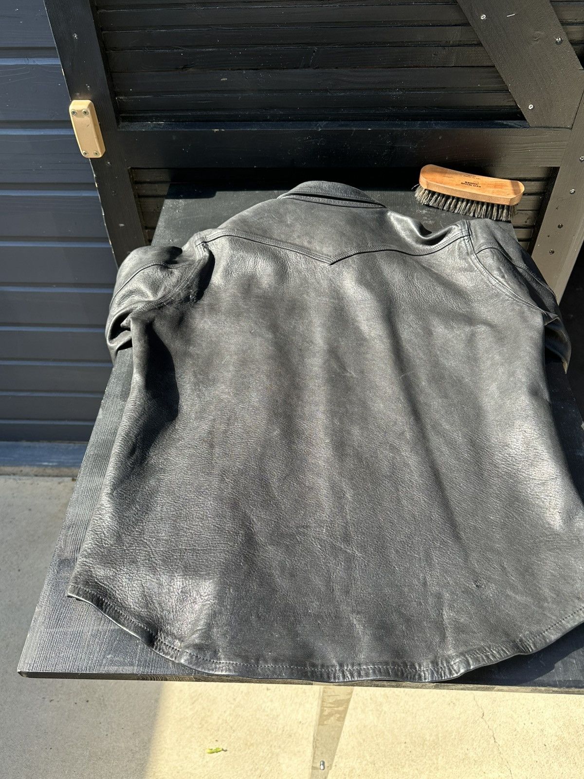 Iron Heart Leather shirt Size US M / EU 48-50 / 2 - 8 Thumbnail