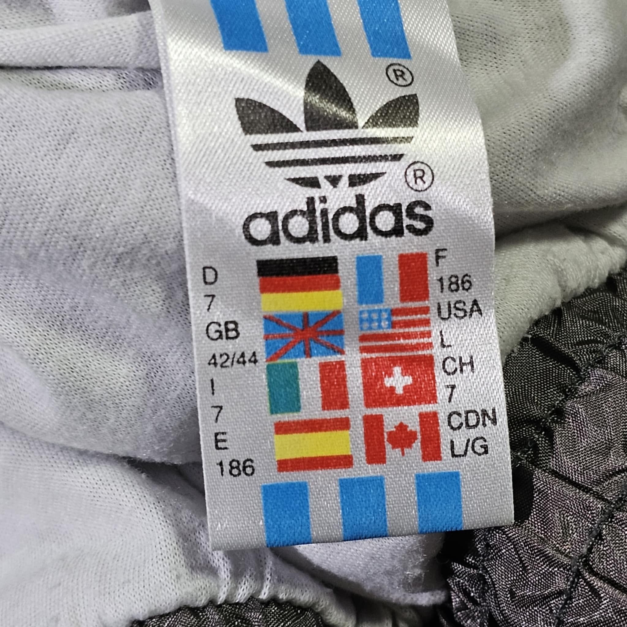 Adidas × Vintage Adidas Vintage 90s Hockey Windbreaker Jacket Size US L / EU 52-54 / 3 - 6 Thumbnail