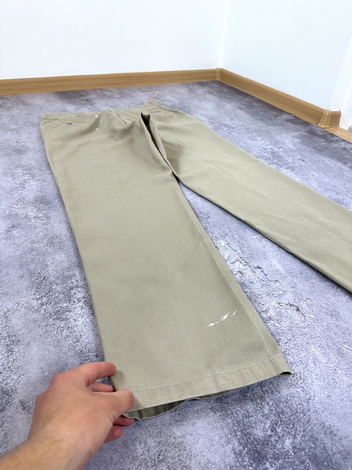 Dickies Vintage Dickies 874 Faded Beige Y2K Work Opium Skater Pants Size US 36 / EU 52 - 3 Thumbnail