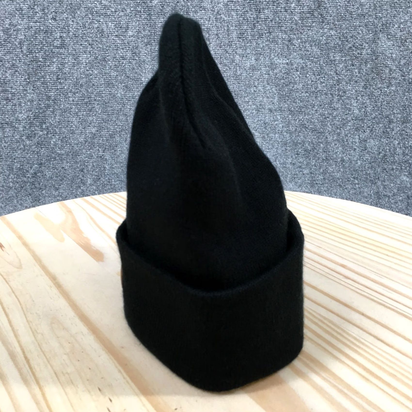 Levi's Levi's Winter Beanie Hat Unisex Black Adjustable Knitted Acrylic One Size Size ONE SIZE - 5 Thumbnail