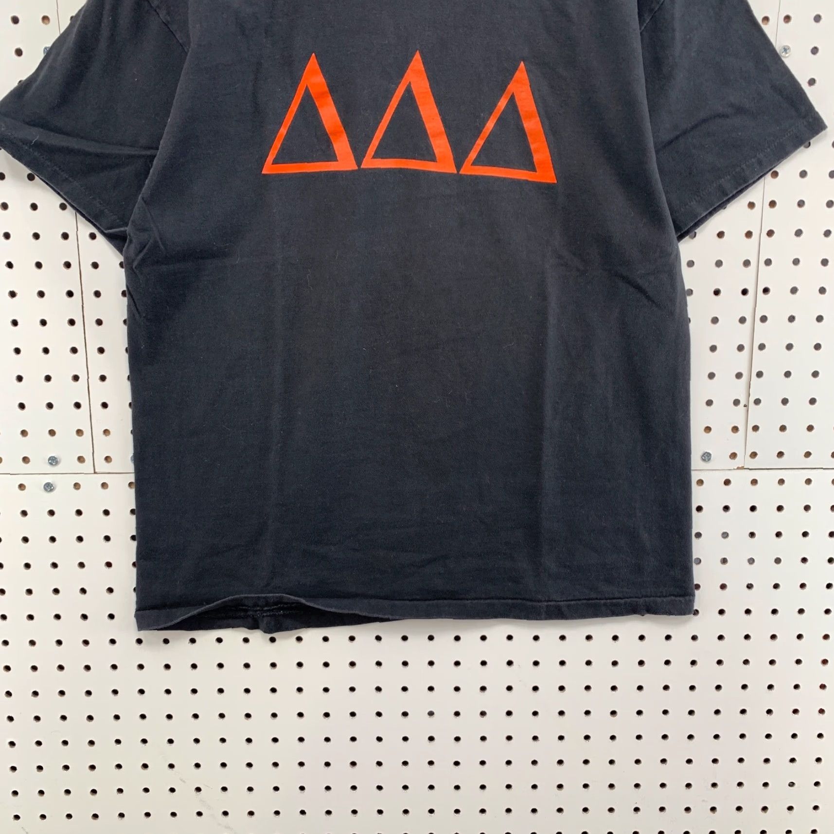 Hanes VINTAGE Hanes T-Shirt Crew Neck Short Sleeve Adult Large Black Horror 90s Stitch Cuphead Size US L / EU 52-54 / 3 - 6 Thumbnail